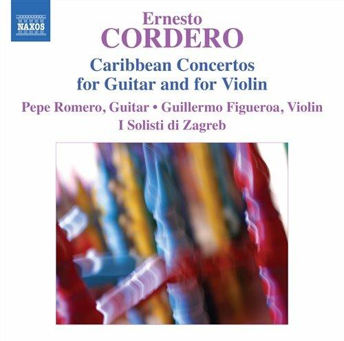 Concerti caraibici per chitarra, violino e orchestra - CD Audio di Pepe Romero,Solisti di Zagreb,Ernesto Cordero,Guillermo Figueroa
