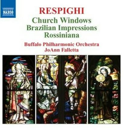 Vetrate di chiesa - Impressioni brasiliane - Rossiniana - CD Audio di Ottorino Respighi
