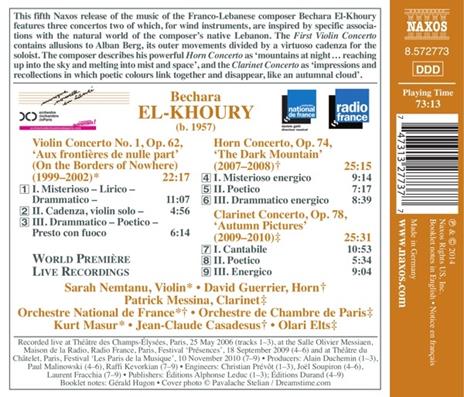 Opere Orchestrali vol.5 - CD Audio di Bechara El-Khoury - 2