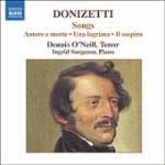 Songs - CD Audio di Gaetano Donizetti,Dennis O'Neill