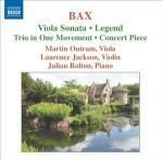 Sonata per viola - Concert Piece - Legend - CD Audio di Arnold Bax