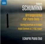 Trascrizioni per pianoforte a 4 mani - CD Audio di Robert Schumann