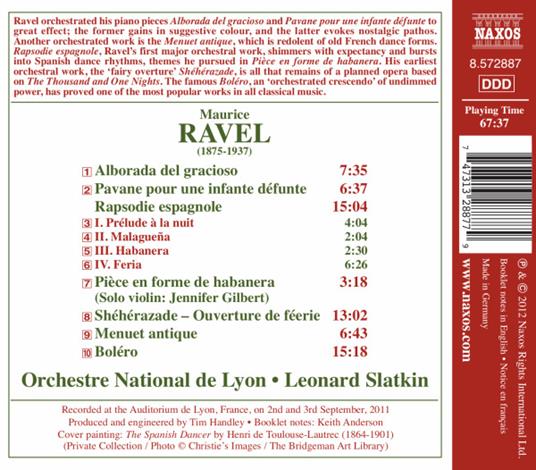 Integrale delle opere orchestrali vol.1 - CD Audio di Maurice Ravel - 2