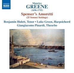 Spenser's Amoretti - CD Audio di Benjamin Hulett,Maurice Greene