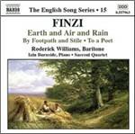 Earth and Air and Rain - To a Poet - By Footpath and Stile - CD Audio di Gerald Finzi