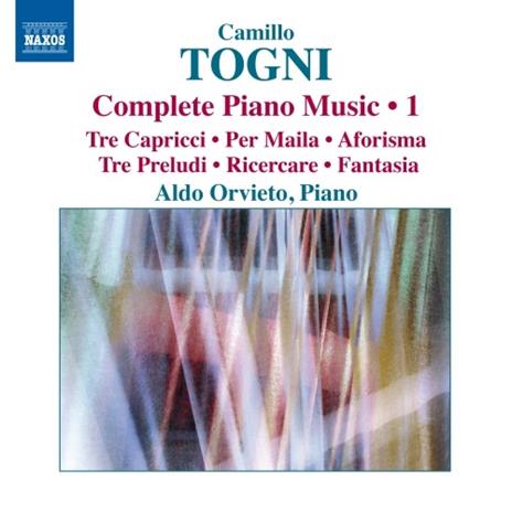 Opere per pianoforte vol.1 - CD Audio di Camillo Togni