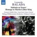 Sinfonia en Negro - Doppio Concerto per oboe e clarinetto - Columbus - CD Audio di Leonardo Balada,Orchestra Filarmonica di Malaga