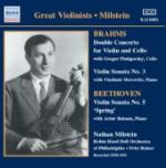 Doppio Concerto - Sonata per violino n.3 / Sonata per violino n.5 - CD Audio di Ludwig van Beethoven,Johannes Brahms,Fritz Reiner,Nathan Milstein,Gregor Piatigorsky