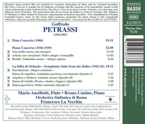 Opere orchestrali - CD Audio di Goffredo Petrassi - 2