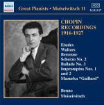 Chopin Recordings 1916-1927 - CD Audio di Frederic Chopin,Benno Moisejwitsch