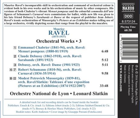 Opere orchestrali vol.3 - CD Audio di Maurice Ravel - 2