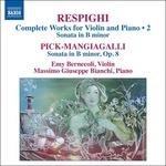 Opere per violino e pianoforte - CD Audio di Ottorino Respighi
