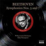 Sinfonie n.5, n.7 - CD Audio di Ludwig van Beethoven,Otto Klemperer,Philharmonia Orchestra