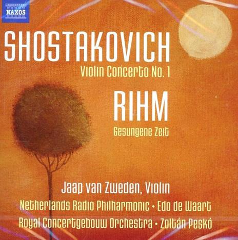 Concerto per violino / Gesungene Zeit - CD Audio di Dmitri Shostakovich,Wolfgang Rihm