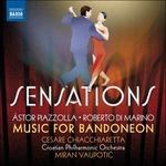 Sensations. Musica per bandoneon - CD Audio di Astor Piazzolla,Roberto Di Marino