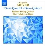 Quartetto e quintetto con pianoforte - CD Audio di Krzysztof Meyer