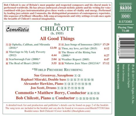 All Good Things - CD Audio di Bob Chilcott - 2