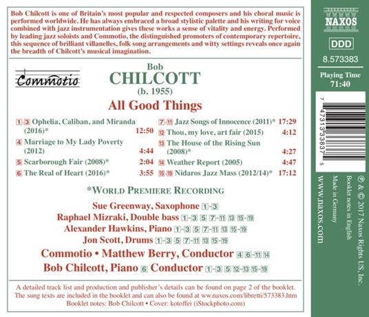 All Good Things - CD Audio di Bob Chilcott - 2