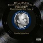 Grand Sonata op.37 / Sonate n.7, n.9 - CD Audio di Sergei Prokofiev,Pyotr Ilyich Tchaikovsky,Sviatoslav Richter