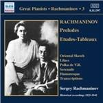 Solo Piano Recordings vol.3 - CD Audio di Sergei Rachmaninov