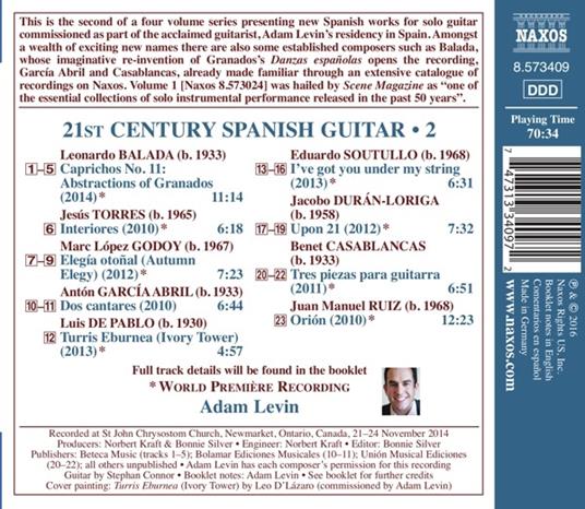 La chitarra spagnola del XXI secolo - CD Audio - 2