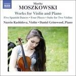 Musica per violino e pianoforte - CD Audio di Moritz Moszkowski