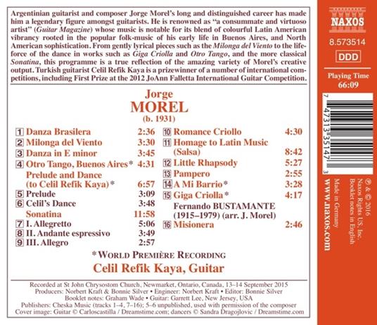 Musica per chitarra - CD Audio di Jorge Morel - 2