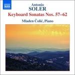 Sonate per tastiera nn.57-62 - CD Audio di Antonio Soler
