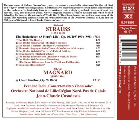 Vita d'eroe op.40 - CD Audio di Richard Strauss - 2