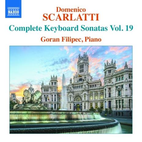 Sonate per tastiera complete vol.19 - CD Audio di Domenico Scarlatti,Goran Filipec