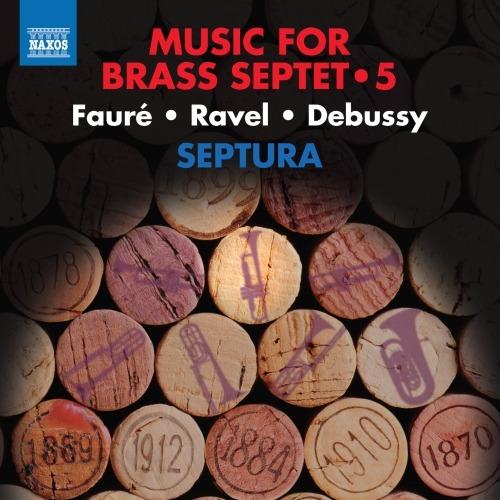 Musica per settimino di ottoni vol.5 - CD Audio di Claude Debussy,Maurice Ravel,Septura