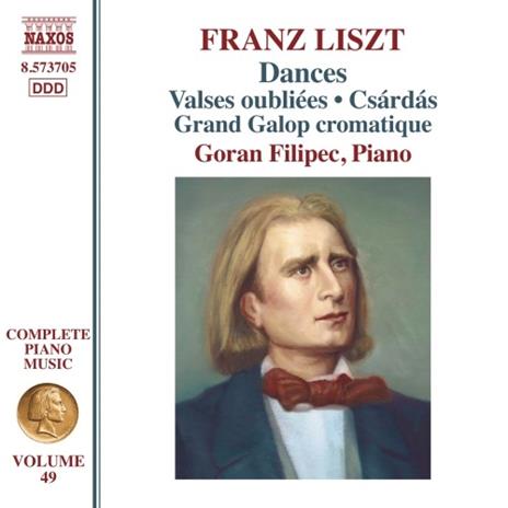 Musica per pianoforte completa vol.49 - CD Audio di Franz Liszt,Goran Filipec