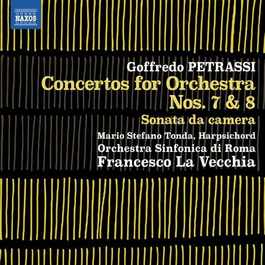 Concertos For Orchestra Nos. 7 & 8 - CD Audio di Goffredo Petrassi
