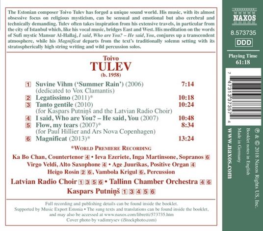 Magnificat - CD Audio di Toivo Tulev - 2