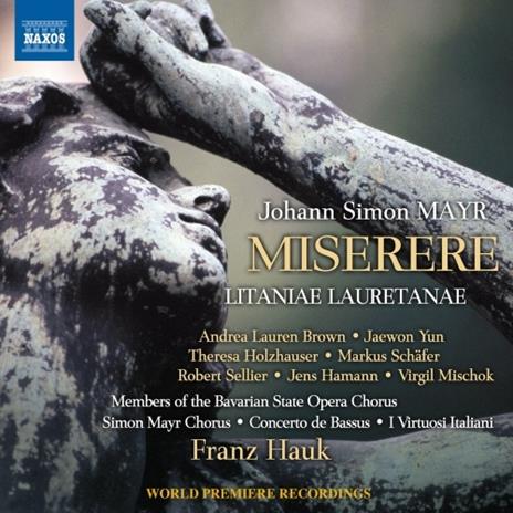 Miserere, Litaniae Lauretanae - CD Audio di Johann Simon Mayr,Franz Hauk