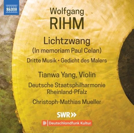 Musica per violino e orchestra vol.1 - CD Audio di Wolfgang Rihm