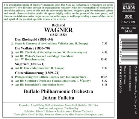 Musica orchestrale da L'anello Del Nibelungo - CD Audio di Richard Wagner,JoAnn Falletta - 2