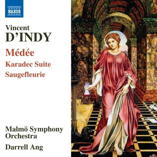 Médée op.47 - Karadec Suite op.35 - Saugefleurie - CD Audio di Vincent D'Indy,Malmö Symphony Orchestra,Darrell Ang