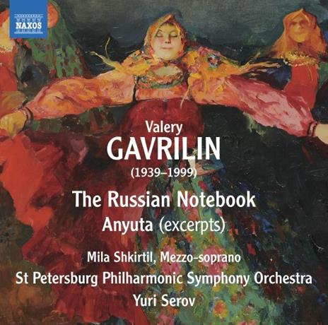 The Russian Notebook - CD Audio di Valery Gavrilin,Yuri Serov