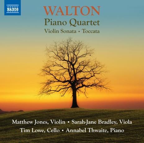Piano Quartet - Violin Sonata, Toccata - CD Audio di William Walton