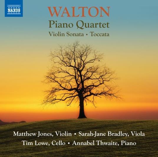 Piano Quartet - Violin Sonata, Toccata - CD Audio di William Walton