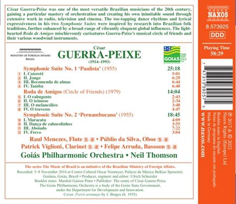 Symphonic Suites Nos.1 And 2 - CD Audio di César Guerra-Peixe - 2