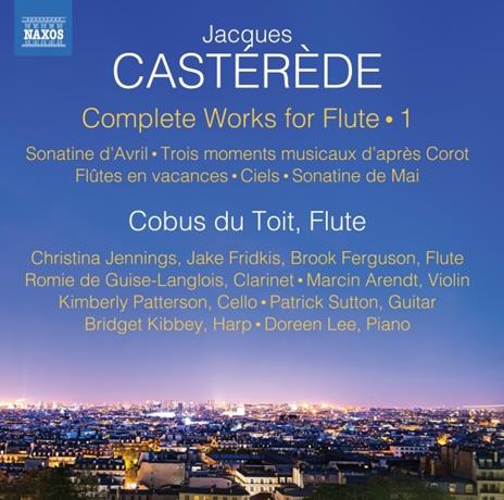 Musica per flauto completa vol.1 - CD Audio di Jacques Castérede
