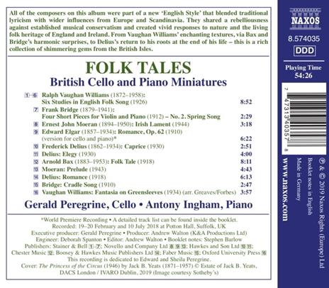 Folk Tales. Miniature di compositori inglesi - CD Audio - 2