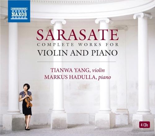 Musica completa per violino e pianoforte - CD Audio di Pablo de Sarasate,Tianwa Yang