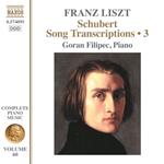 Schubert Song Transcriptions Vol.3