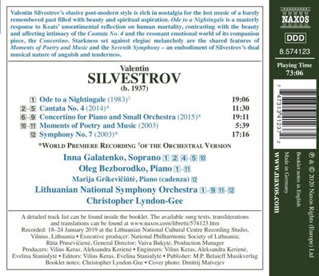 Sinfonia N.7 - CD Audio di Valentin Silvestrov - 2