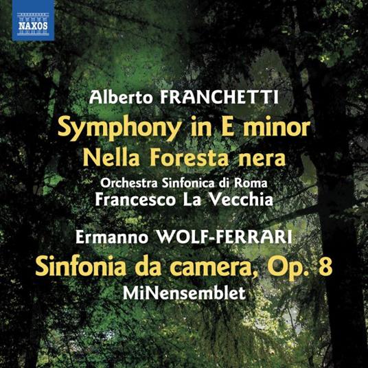 Symphony in E Minor - Nella Foresta Nera - CD Audio di Alberto Franchetti