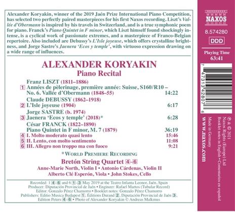 Piano Recital - CD Audio di Alexander Koryakin - 2
