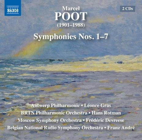 Symphonies n.1-7 - CD Audio di Marcel Poot